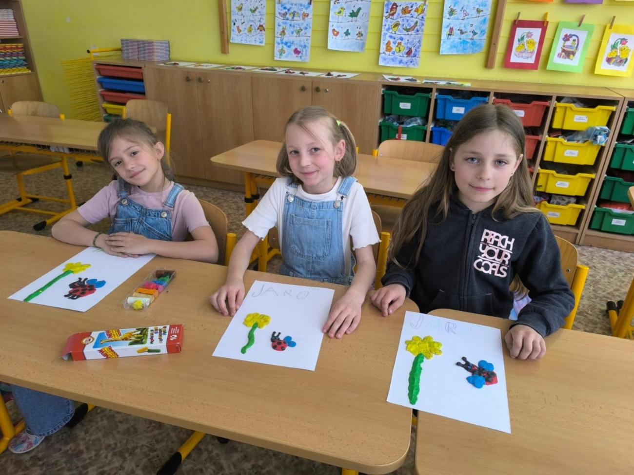 Praktické činnosti ve 2.A – Tvoření s plastelínou