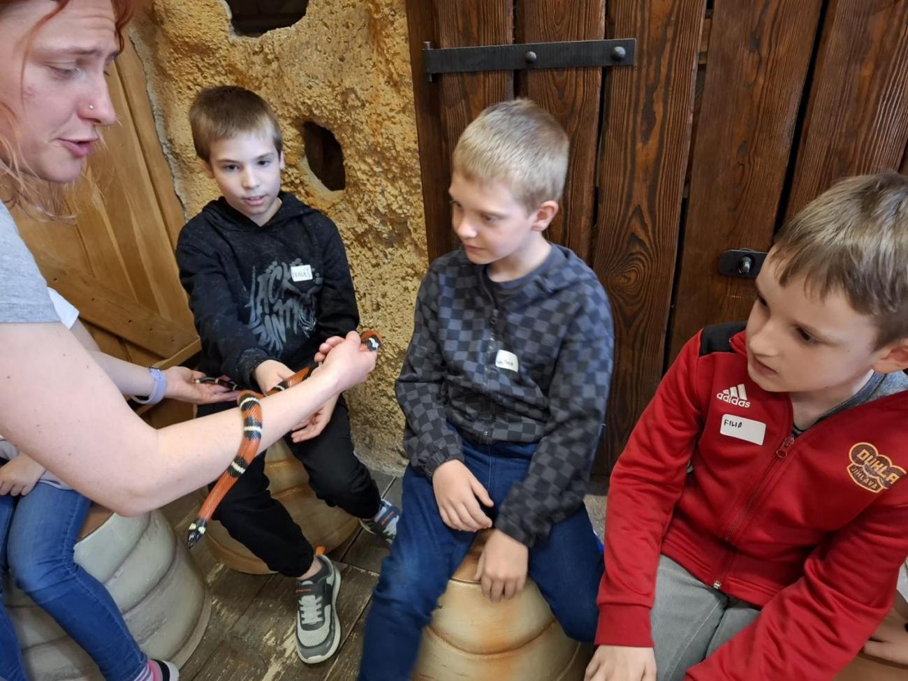 Návštěva ZOO Jihlava – program "Kde se plazí plazi"