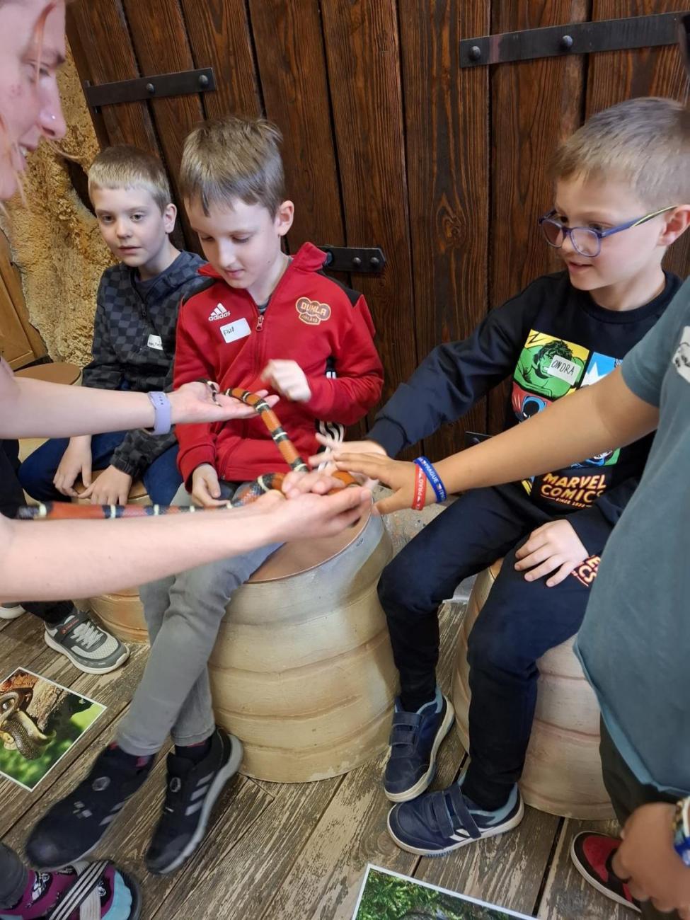 Návštěva ZOO Jihlava – program "Kde se plazí plazi"