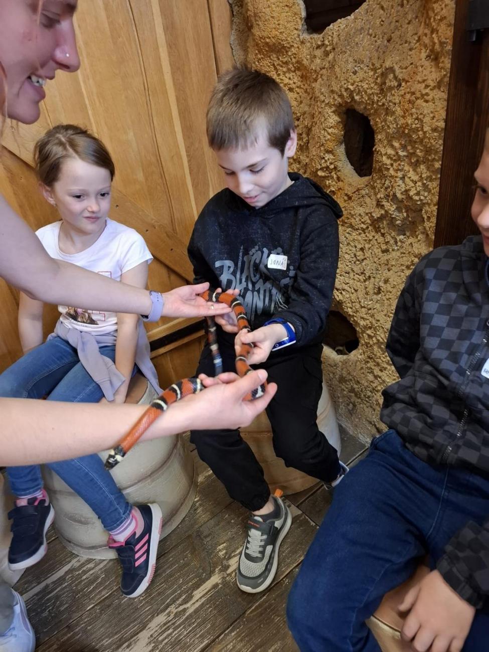 Návštěva ZOO Jihlava – program "Kde se plazí plazi"