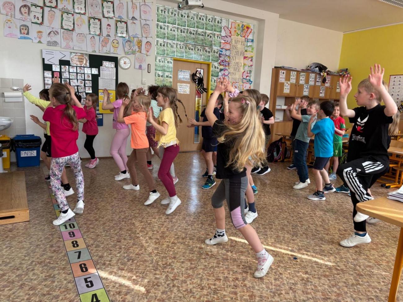 Projektový den v 1. B – Čarodějnice