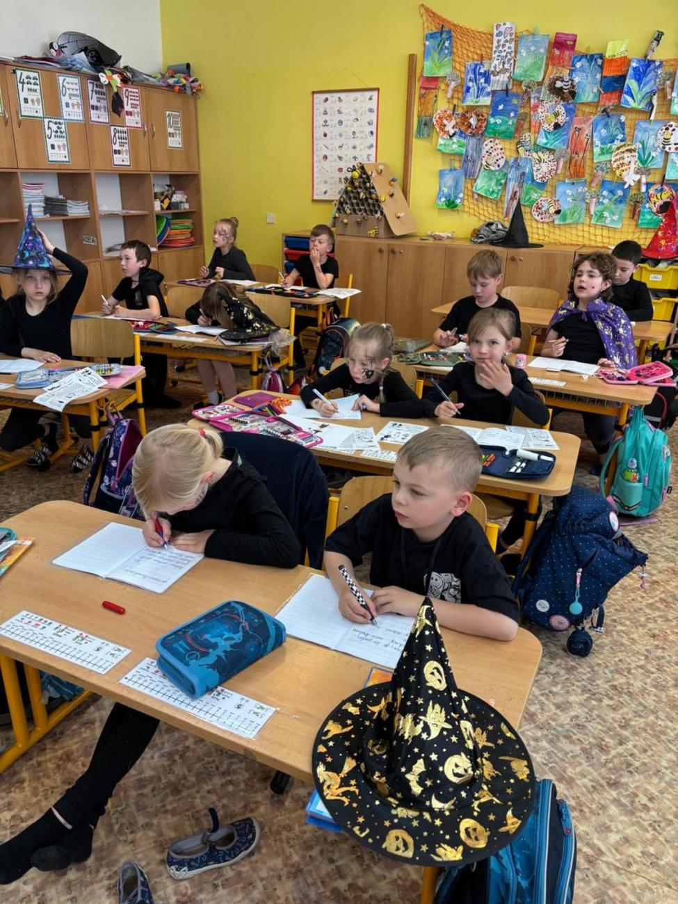 Projektový den v 1. B – Čarodějnice