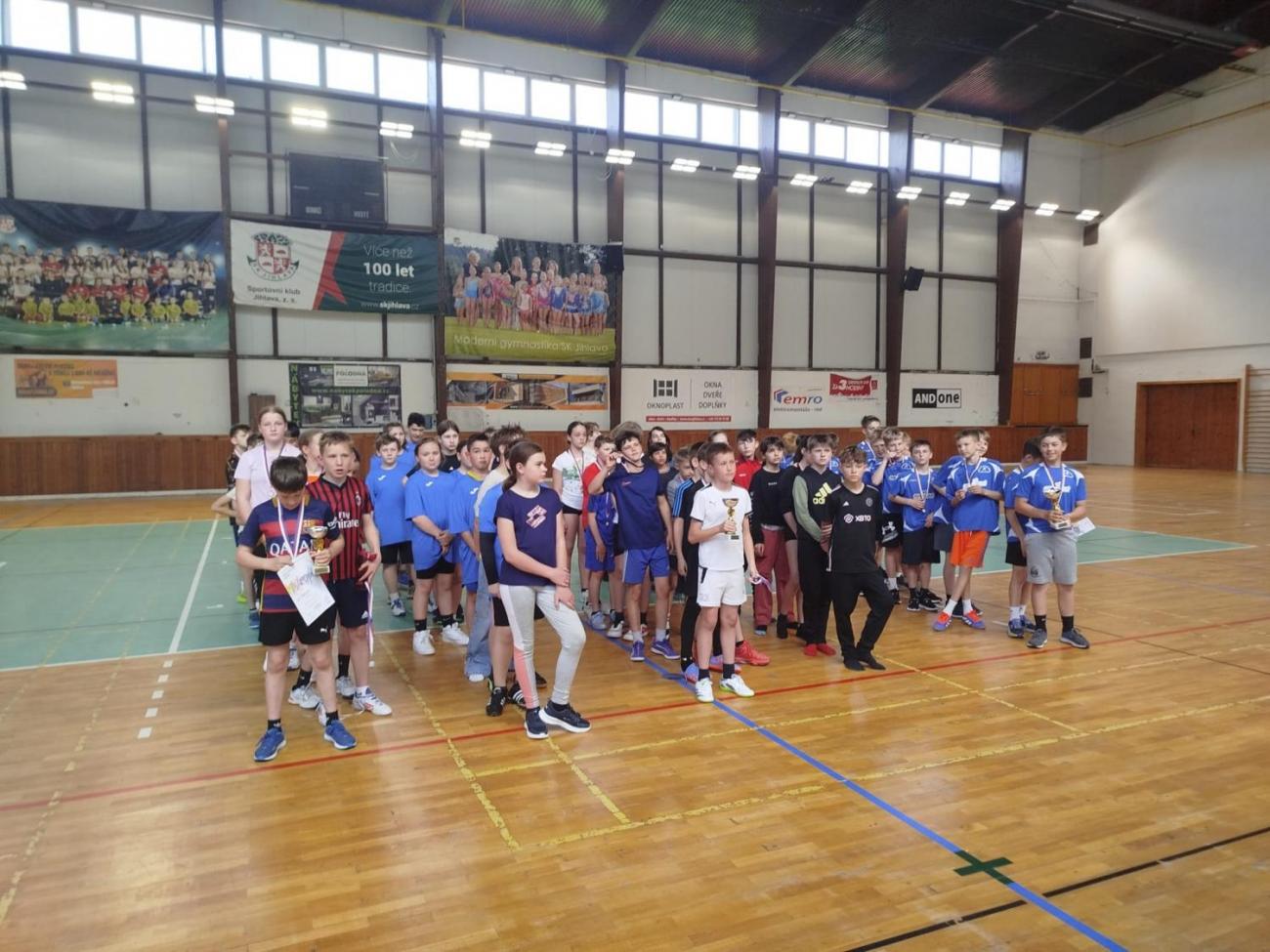 Okresní kolo ve vybíjené