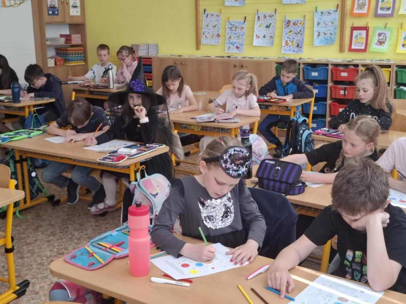Čarodějnický den ve 2.A