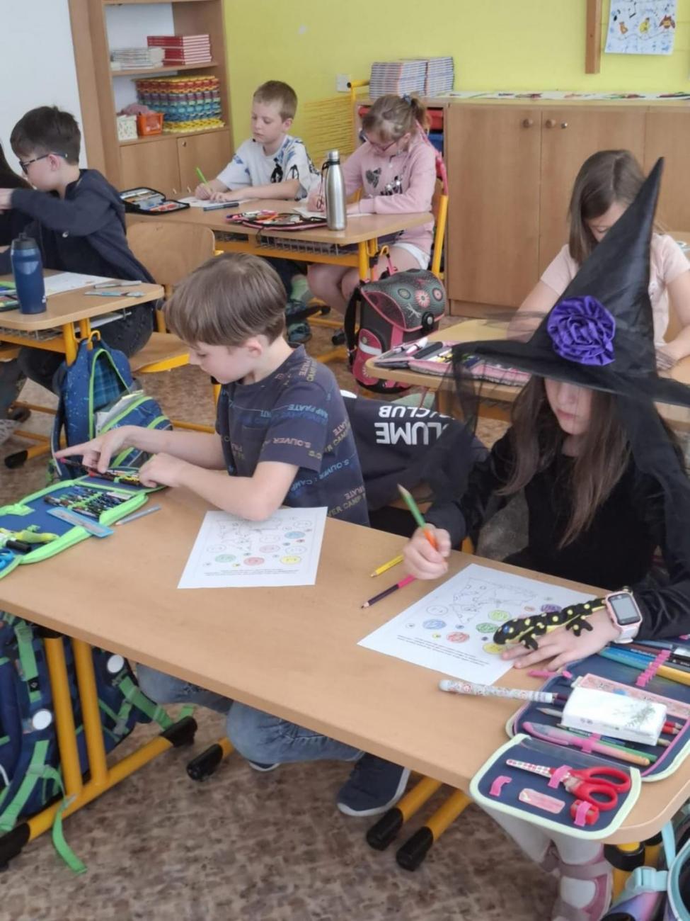 Čarodějnický den ve 2.A