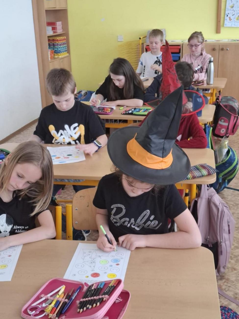 Čarodějnický den ve 2.A