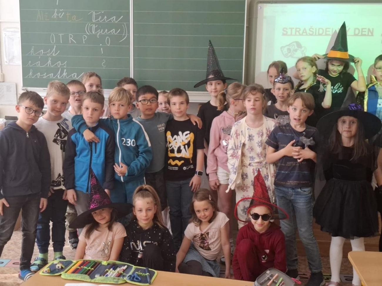 Čarodějnický den ve 2.A