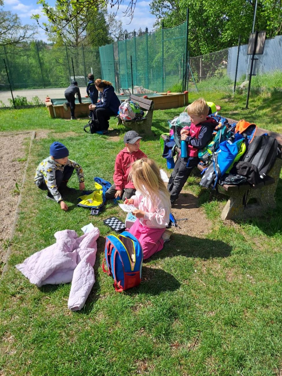 Jarní turistický den 1.C