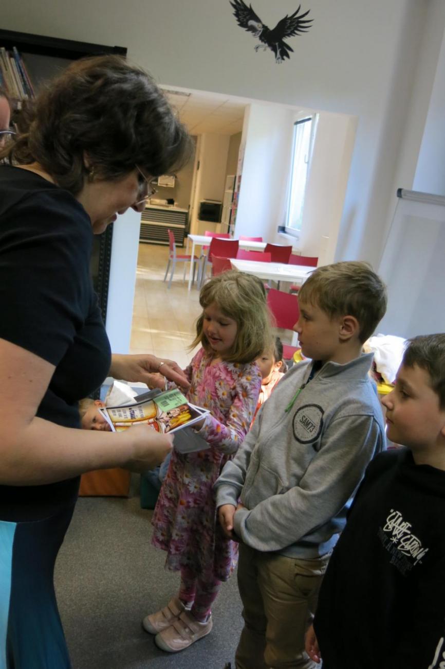 Pasování na čtenáře 1.B