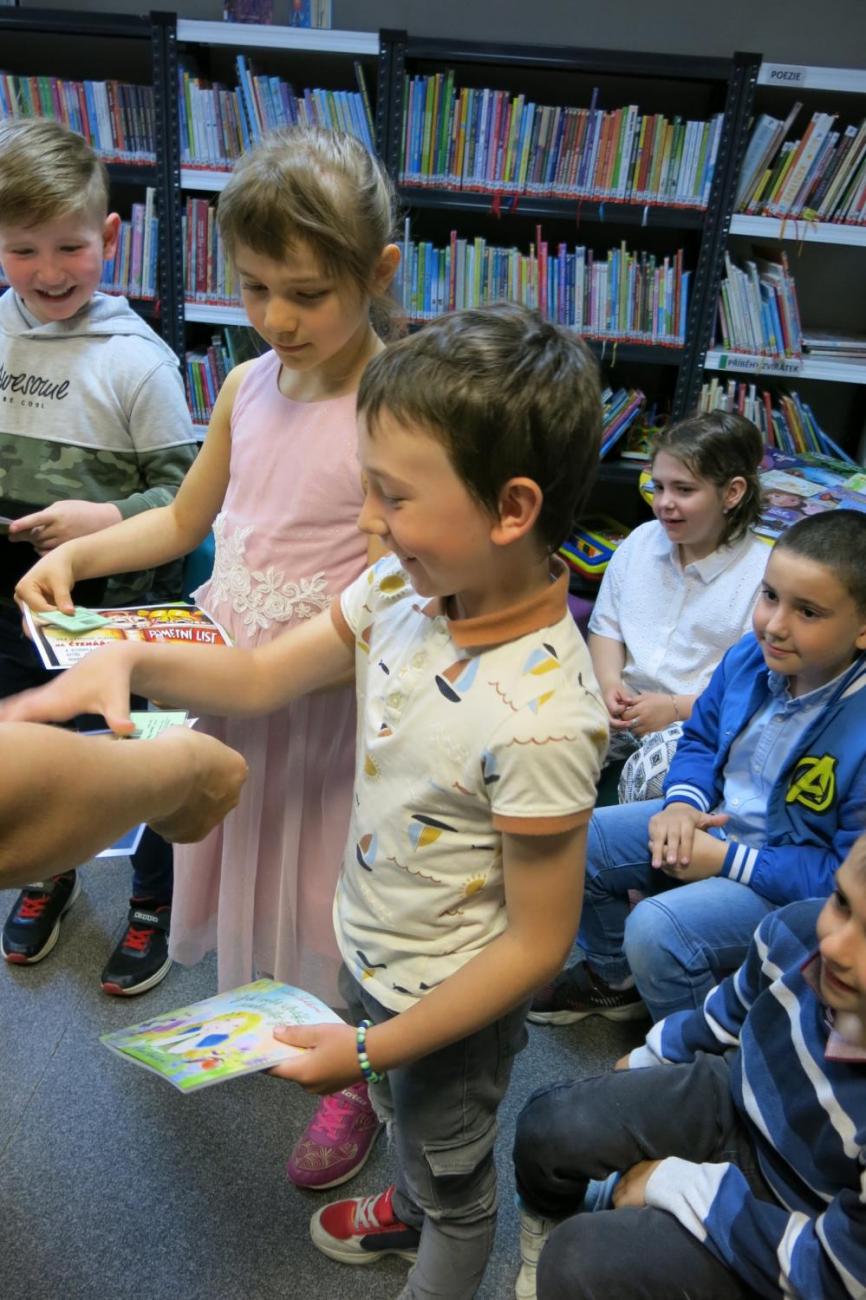 Pasování na čtenáře 1.B