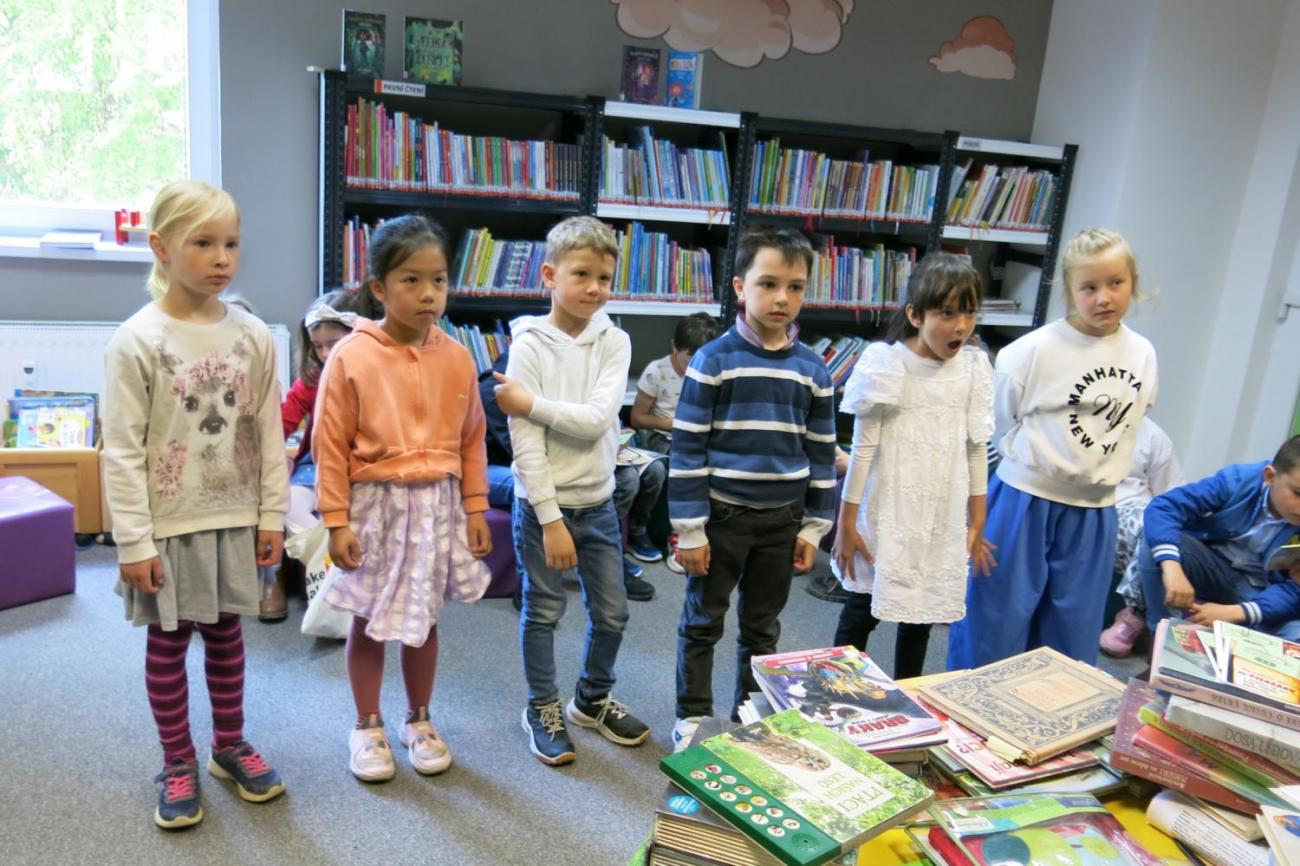 Pasování na čtenáře 1.B