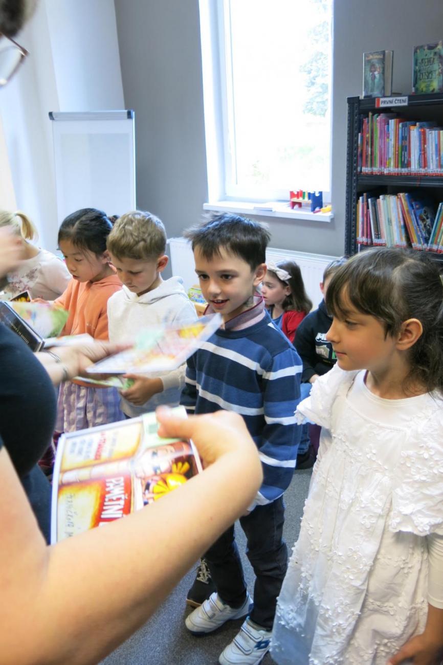 Pasování na čtenáře 1.B