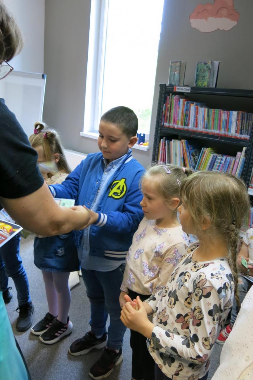 Pasování na čtenáře 1.B