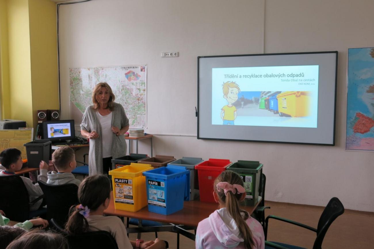 Tonda Obal na cestách – vzdělávací program o třídění odpadu