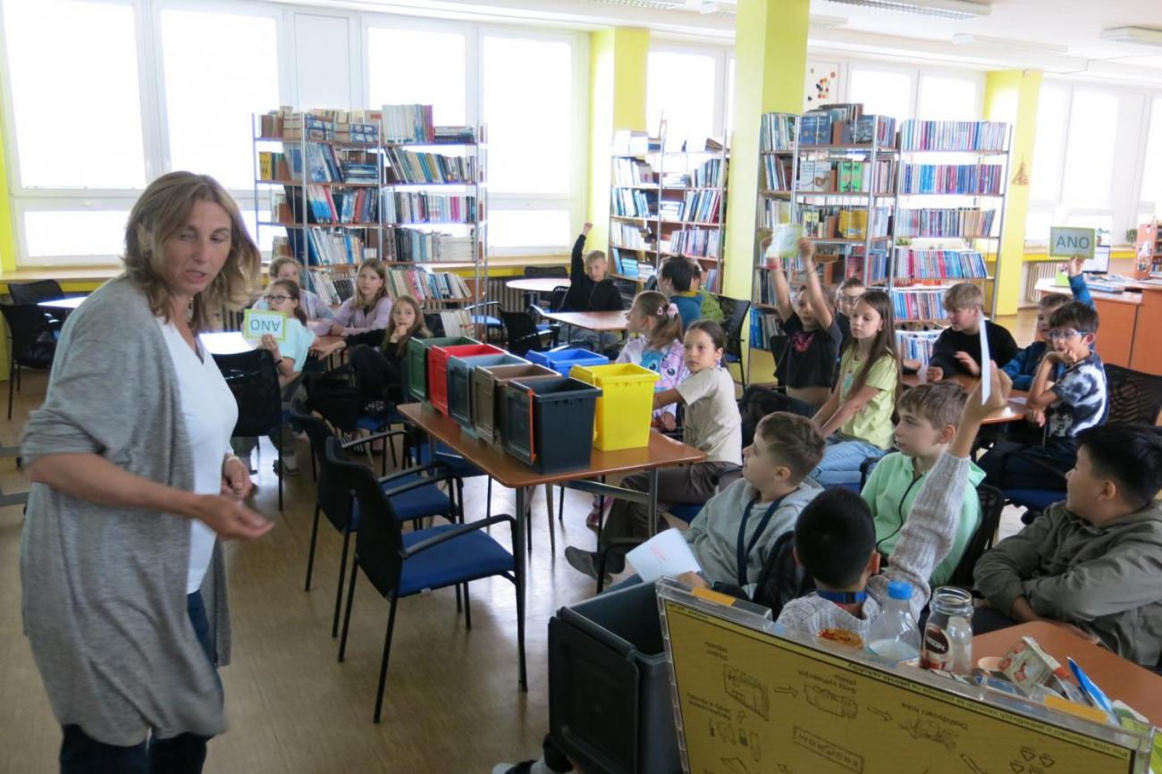 Tonda Obal na cestách – vzdělávací program o třídění odpadu