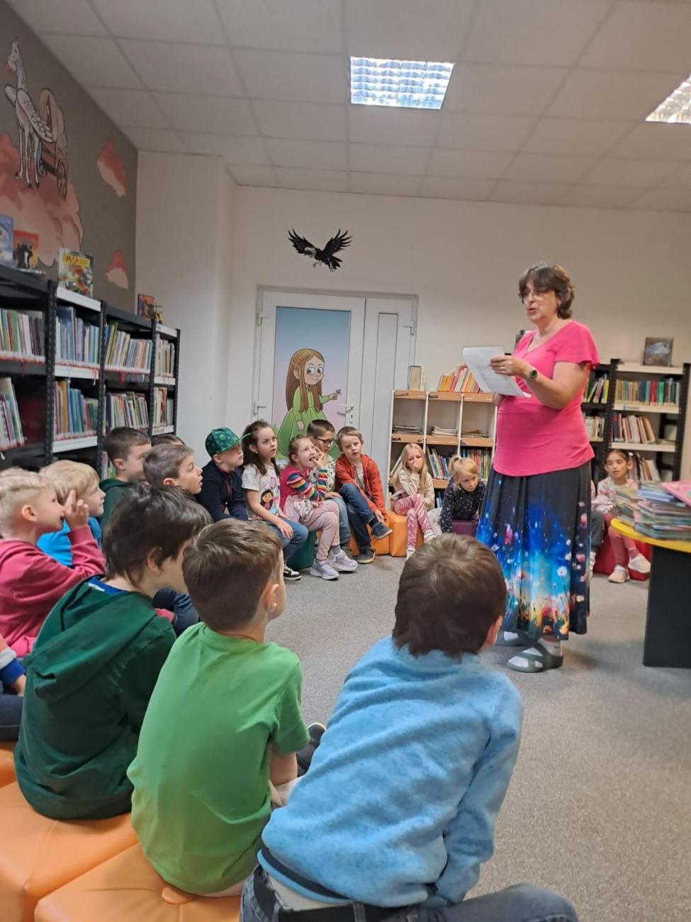 Prvňáčci z 1.C byli slavnostně pasováni na čtenáře