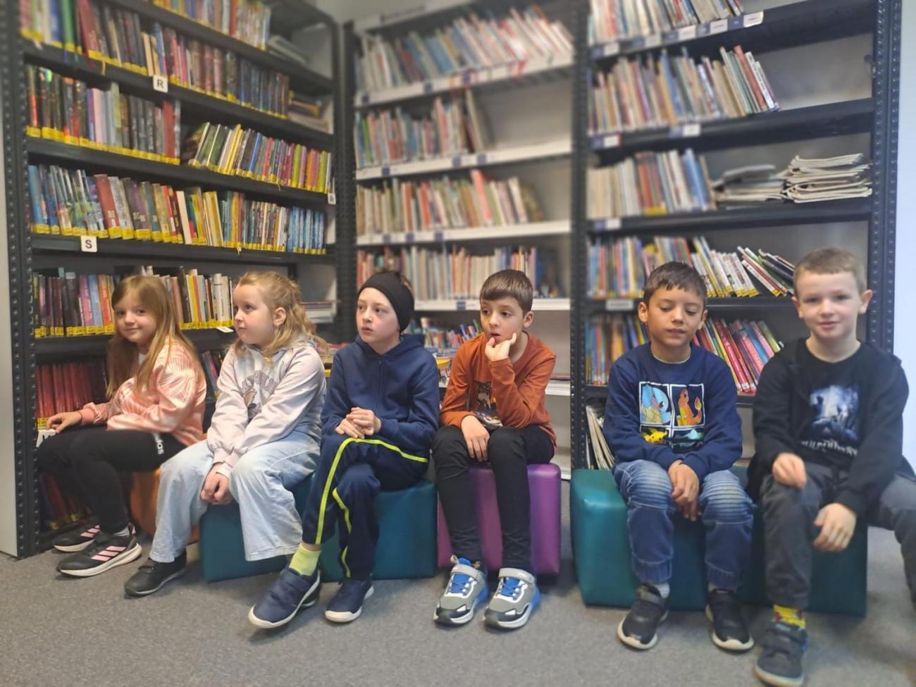 Prvňáčci z 1.C byli slavnostně pasováni na čtenáře