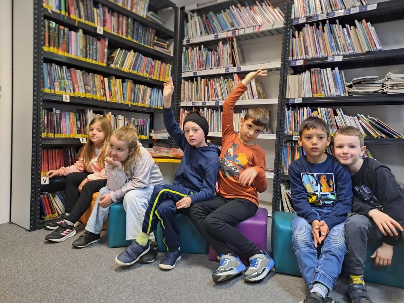 Prvňáčci z 1.C byli slavnostně pasováni na čtenáře