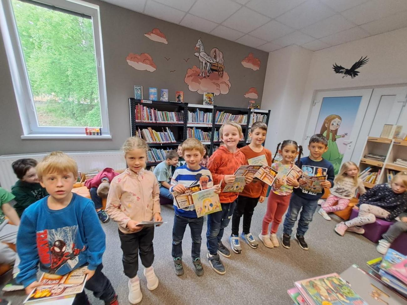 Prvňáčci z 1.C byli slavnostně pasováni na čtenáře