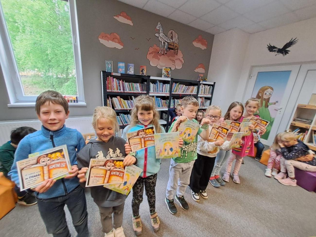 Prvňáčci z 1.C byli slavnostně pasováni na čtenáře