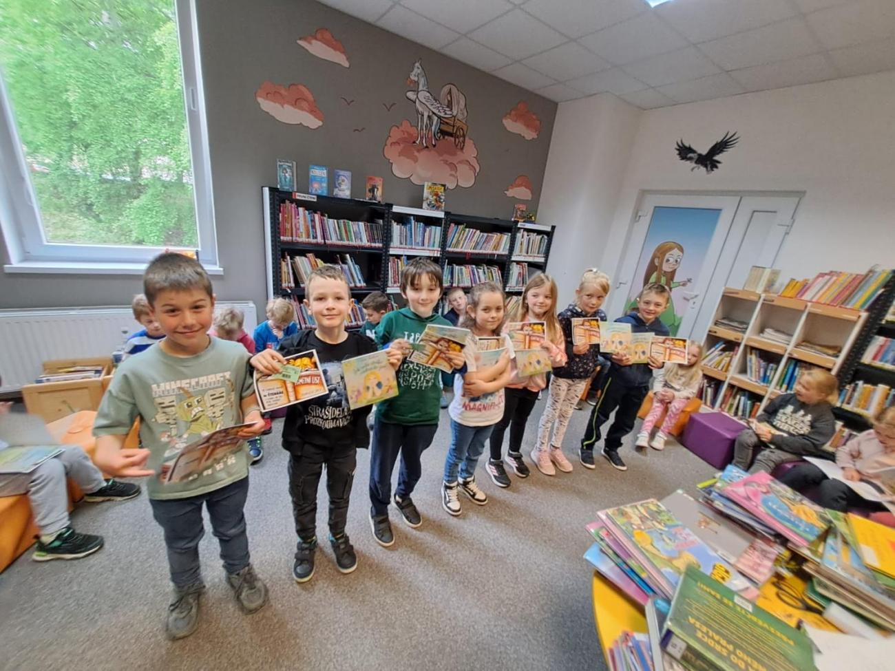 Prvňáčci z 1.C byli slavnostně pasováni na čtenáře