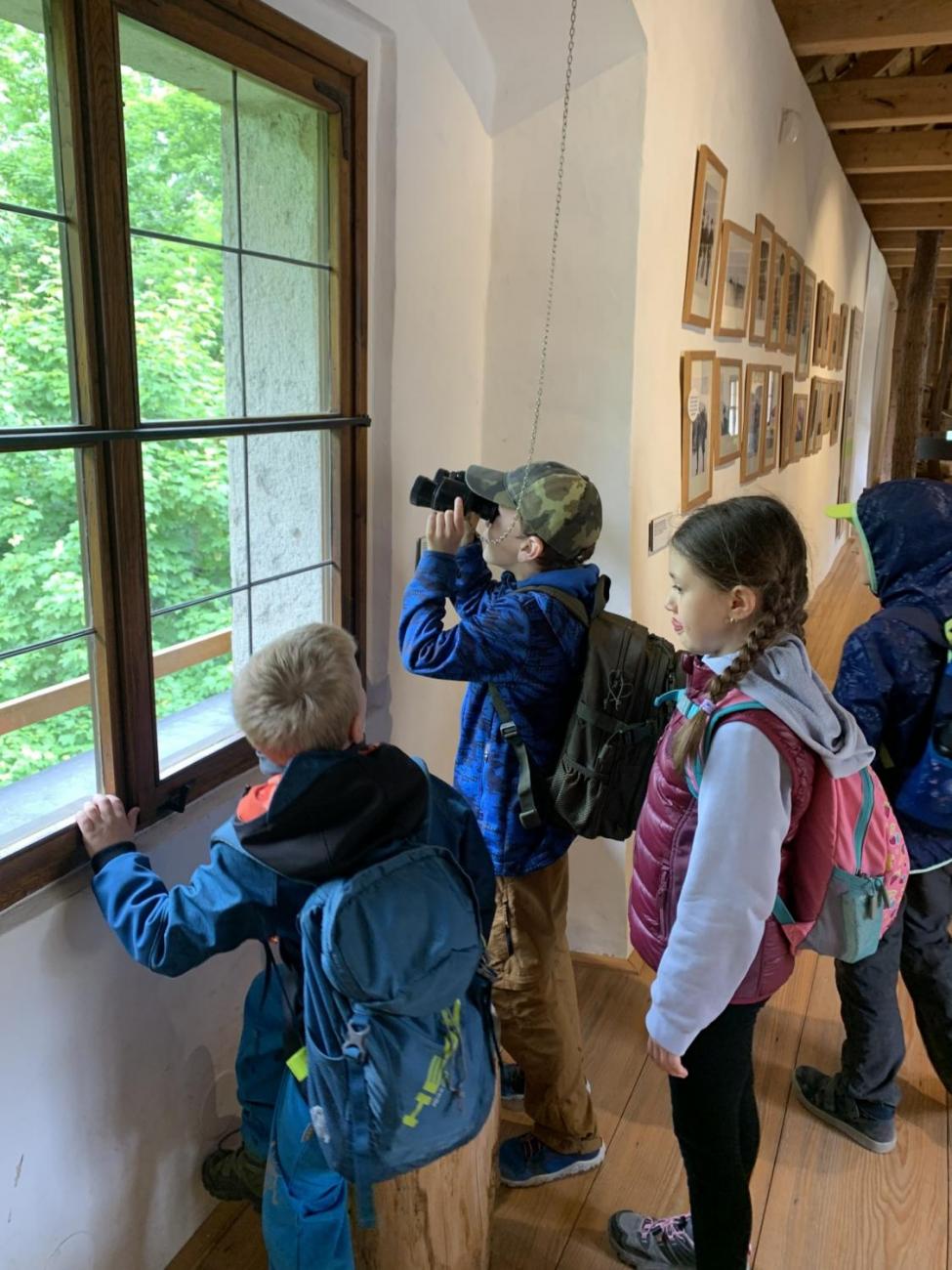 Výlet na hrad Roštejn  2.B