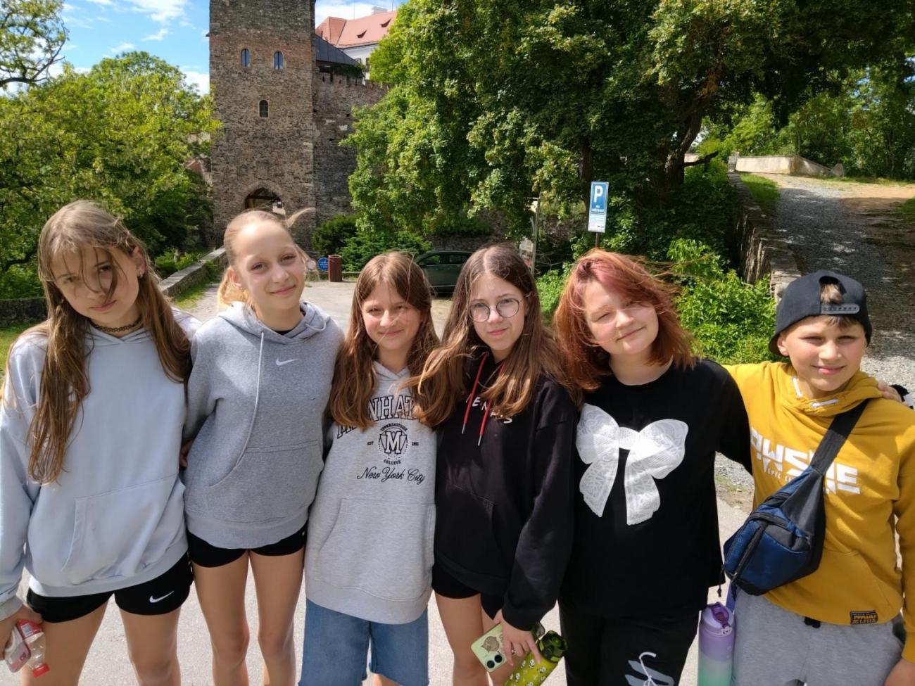 Školní výlet - Bítov, 6.D