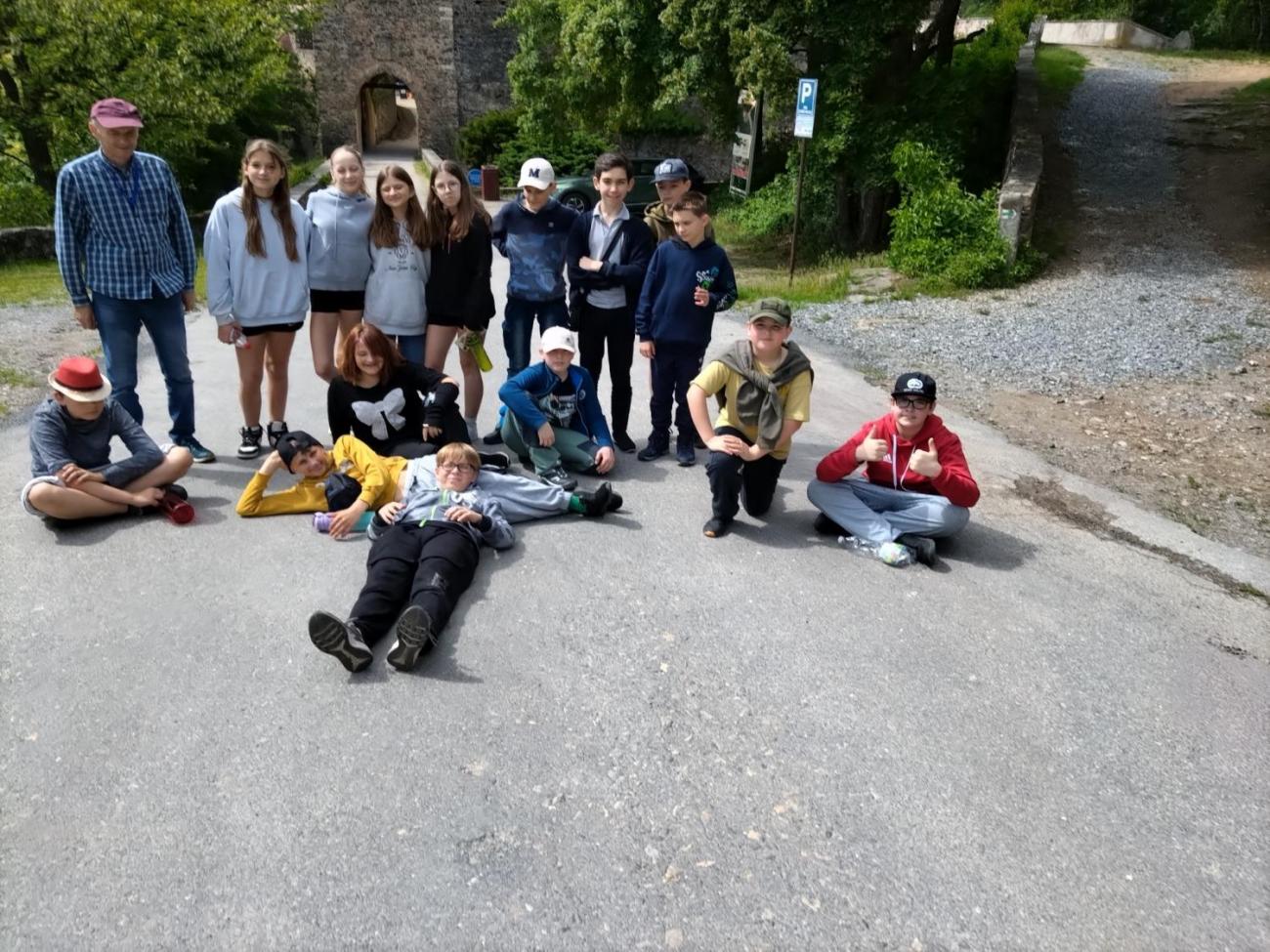 Školní výlet - Bítov, 6.D