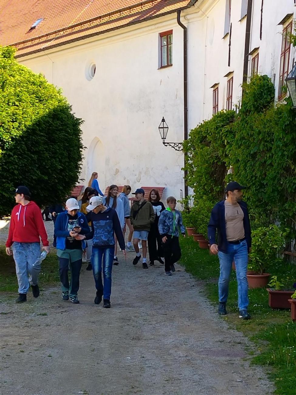 Školní výlet - Bítov, 6.D