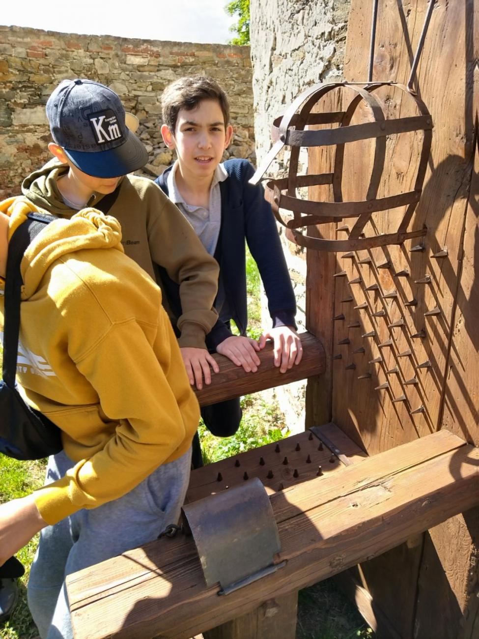 Školní výlet - Bítov, 6.D