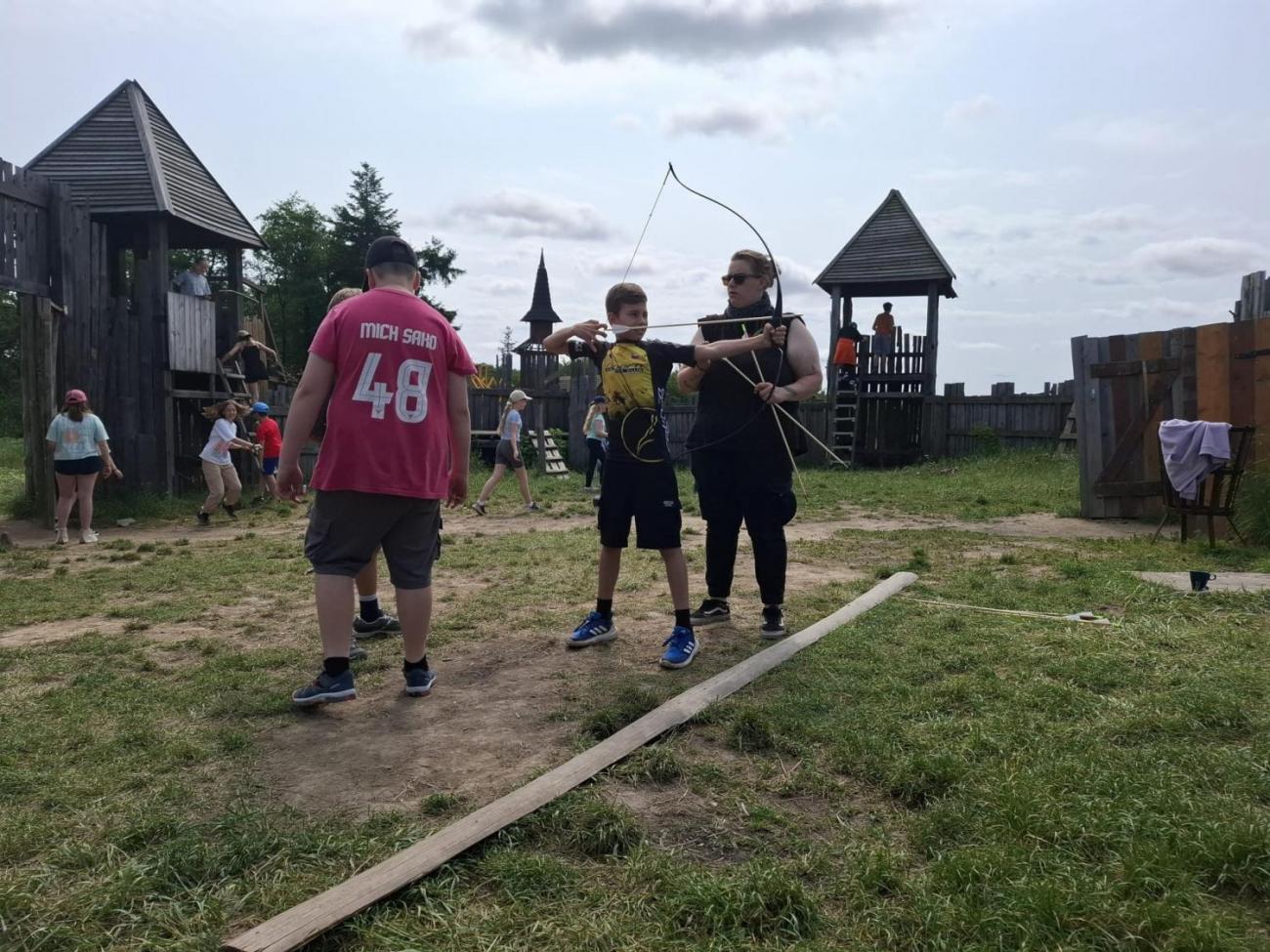 Školní výlet do outdoorového resortu Březová  5.A a 5.B