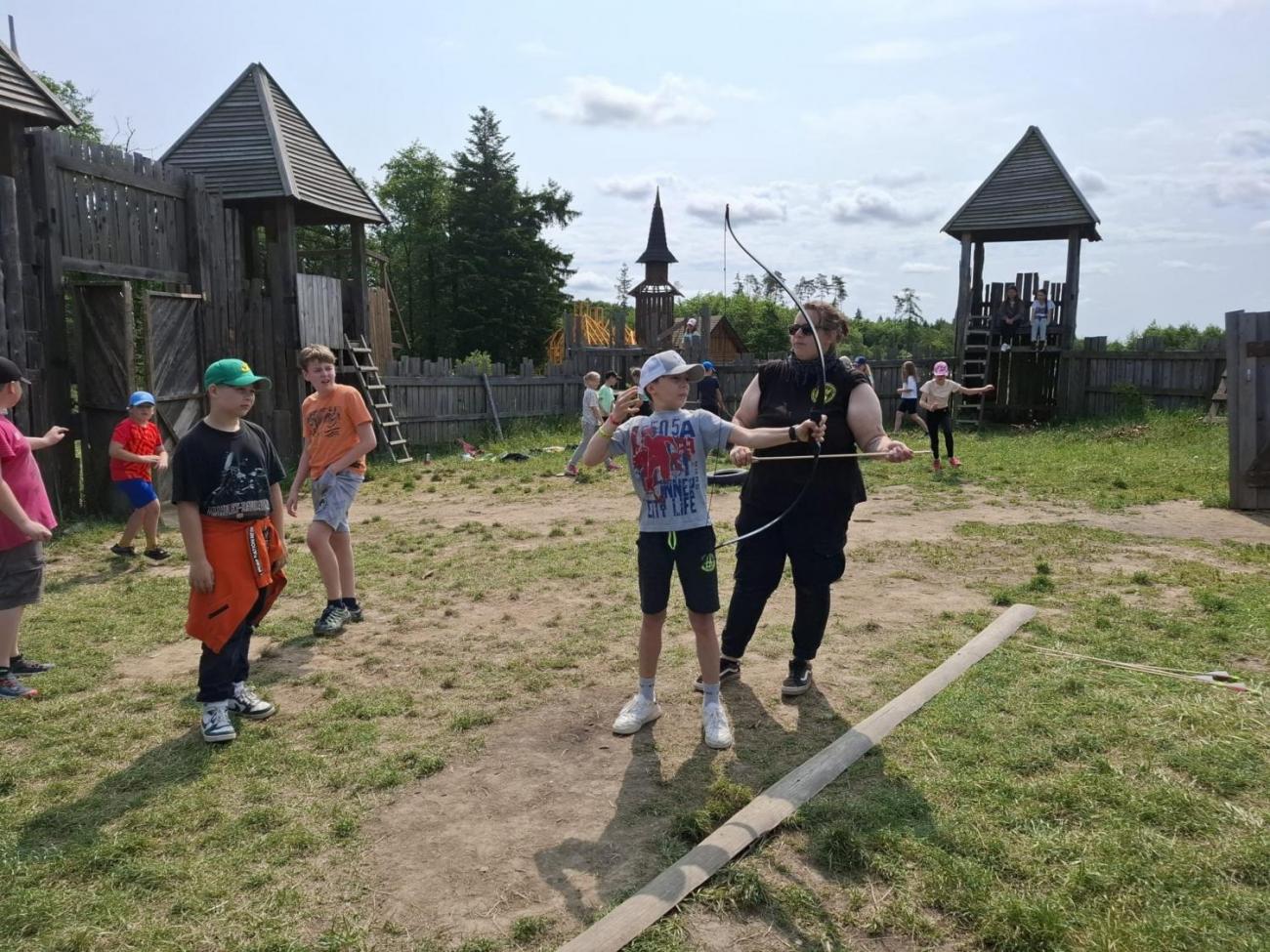 Školní výlet do outdoorového resortu Březová  5.A a 5.B