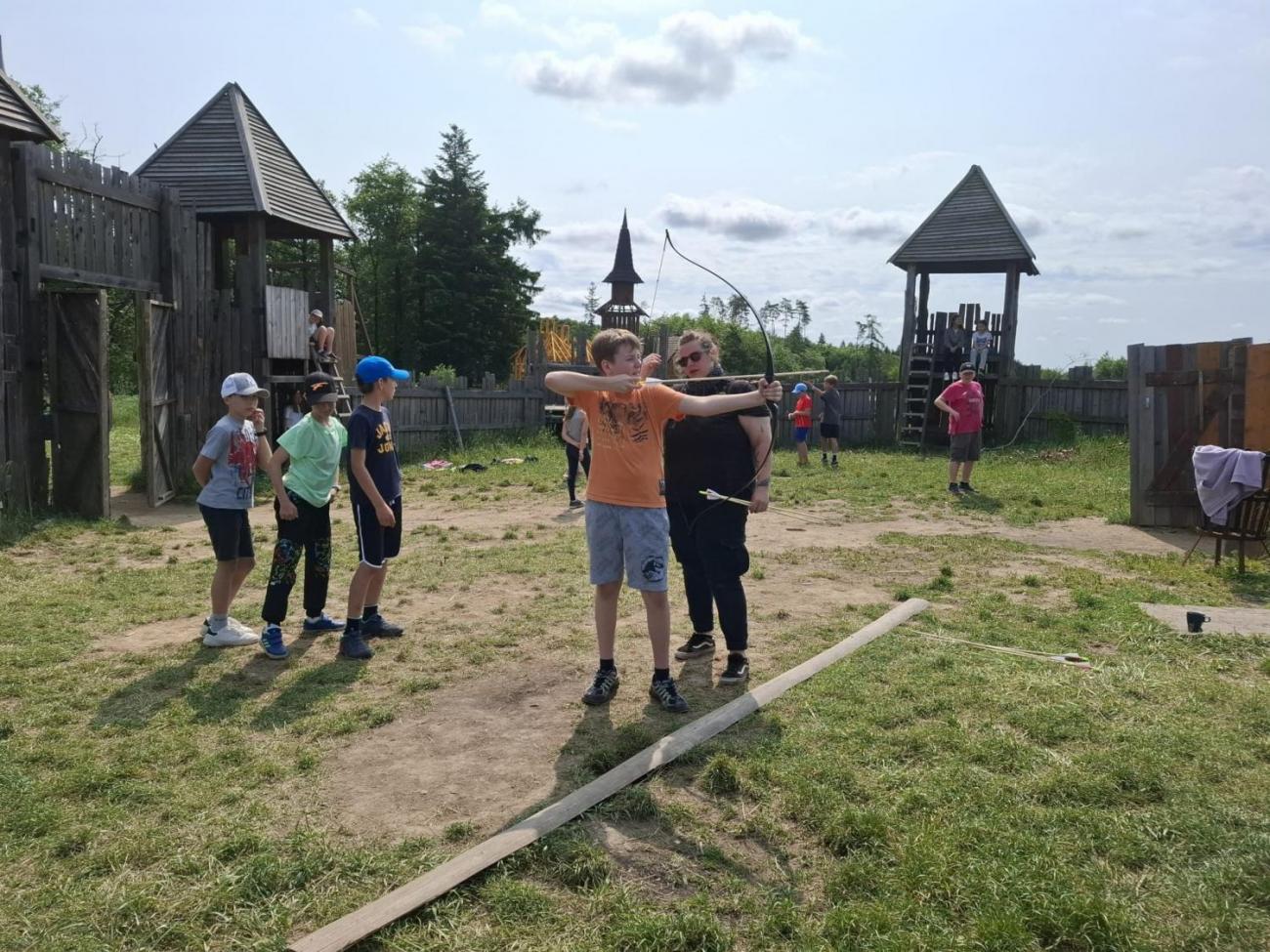 Školní výlet do outdoorového resortu Březová  5.A a 5.B