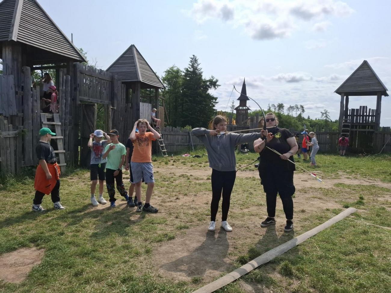 Školní výlet do outdoorového resortu Březová  5.A a 5.B