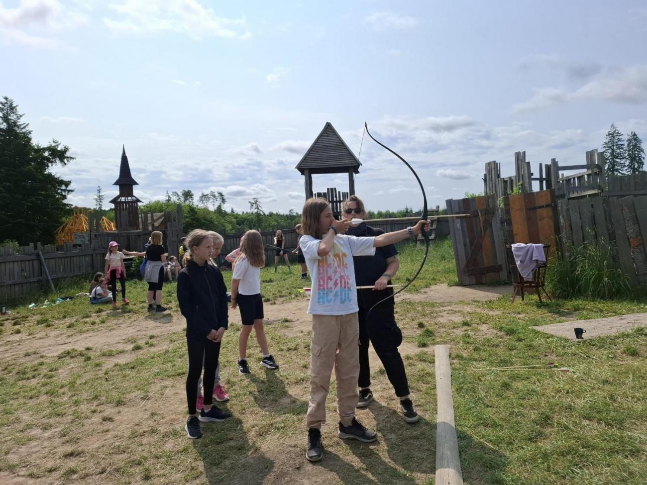 Školní výlet do outdoorového resortu Březová  5.A a 5.B