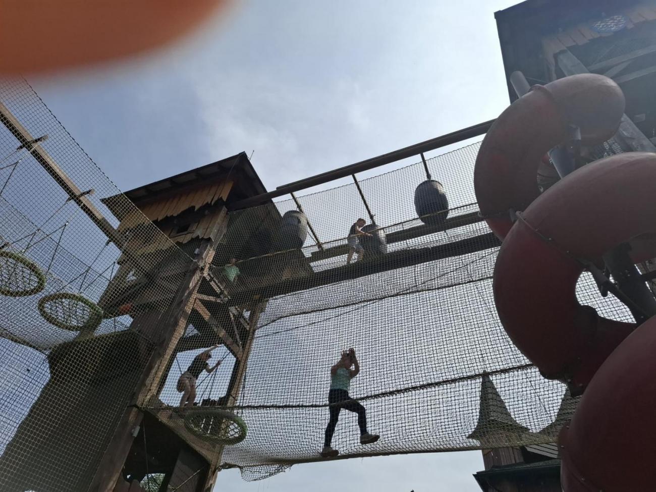 Školní výlet do outdoorového resortu Březová  5.A a 5.B