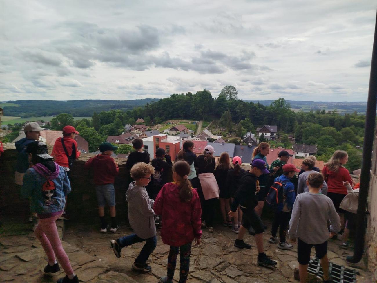 Školní výlet 4.B do Lipnice nad Sázavou