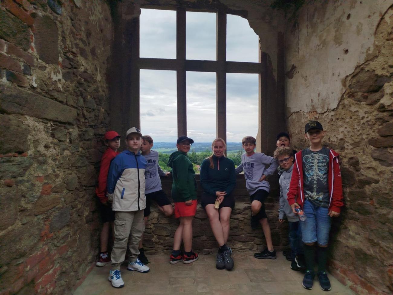 Školní výlet 4.B do Lipnice nad Sázavou