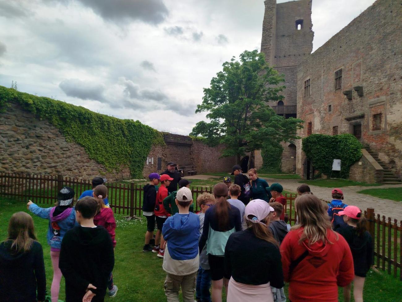 Školní výlet 4.B do Lipnice nad Sázavou