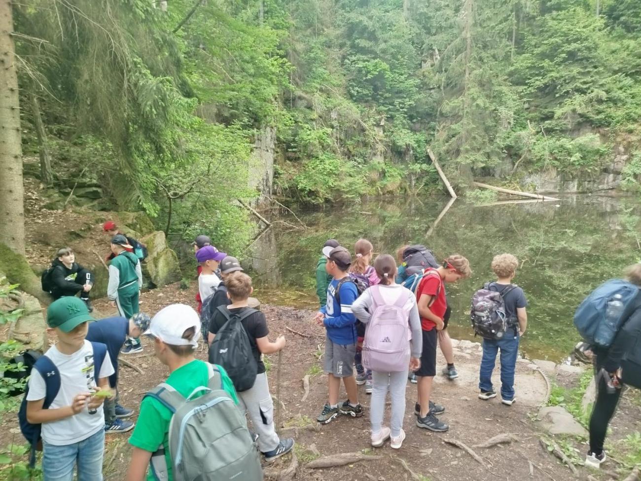 Školní výlet 4.B do Lipnice nad Sázavou