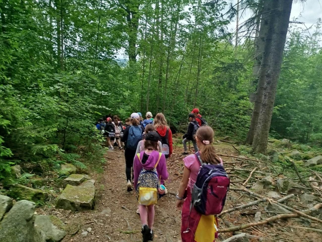 Školní výlet 4.B do Lipnice nad Sázavou