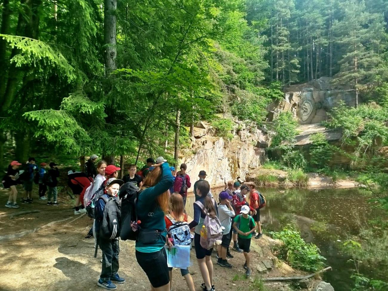 Školní výlet 4.B do Lipnice nad Sázavou