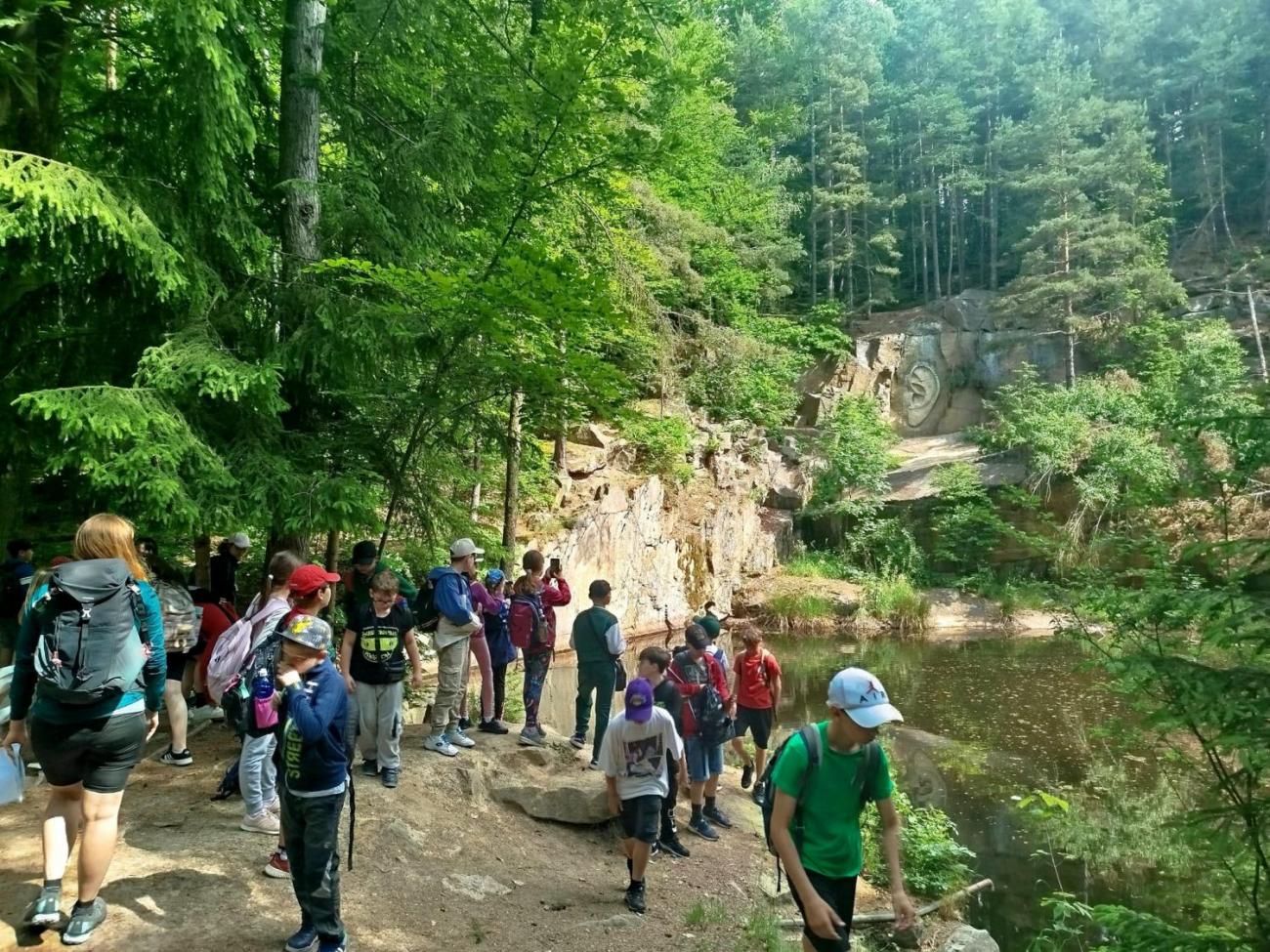 Školní výlet 4.B do Lipnice nad Sázavou