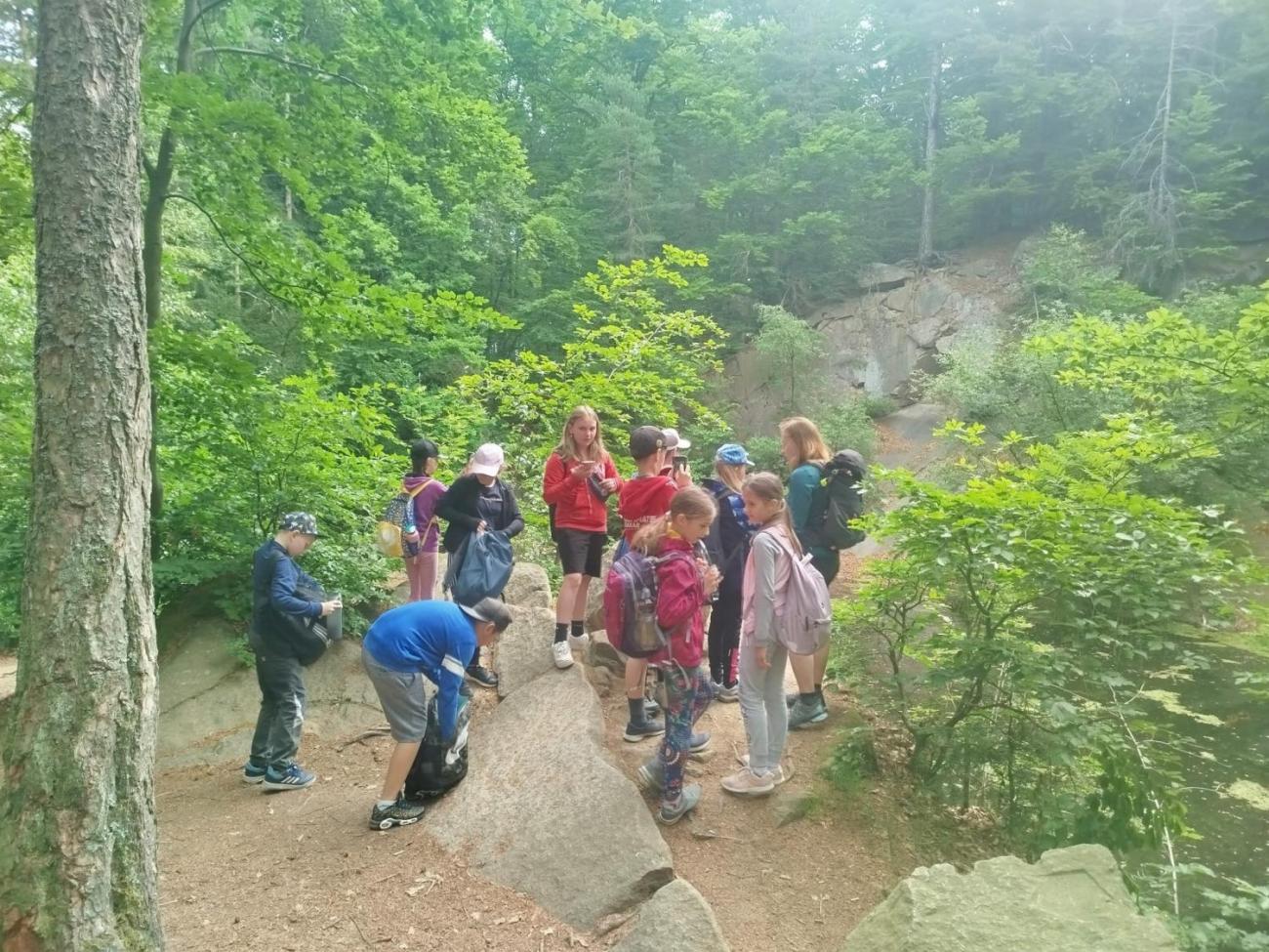 Školní výlet 4.B do Lipnice nad Sázavou