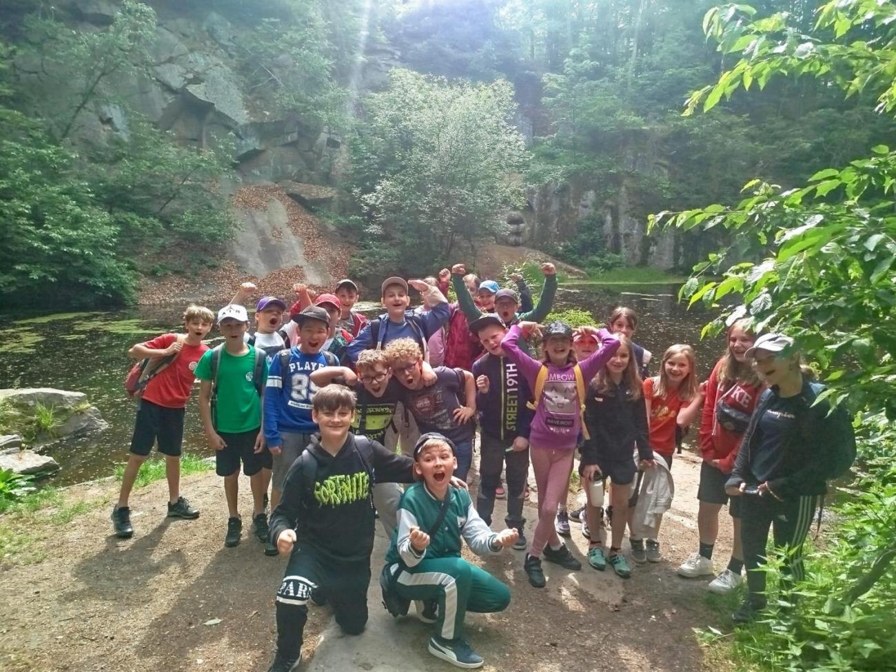 Školní výlet 4.B do Lipnice nad Sázavou