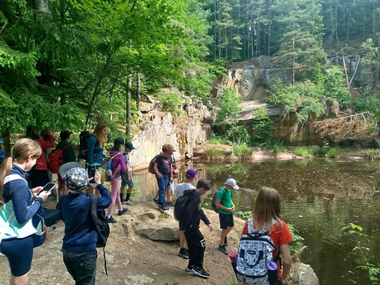 Školní výlet 4.B do Lipnice nad Sázavou