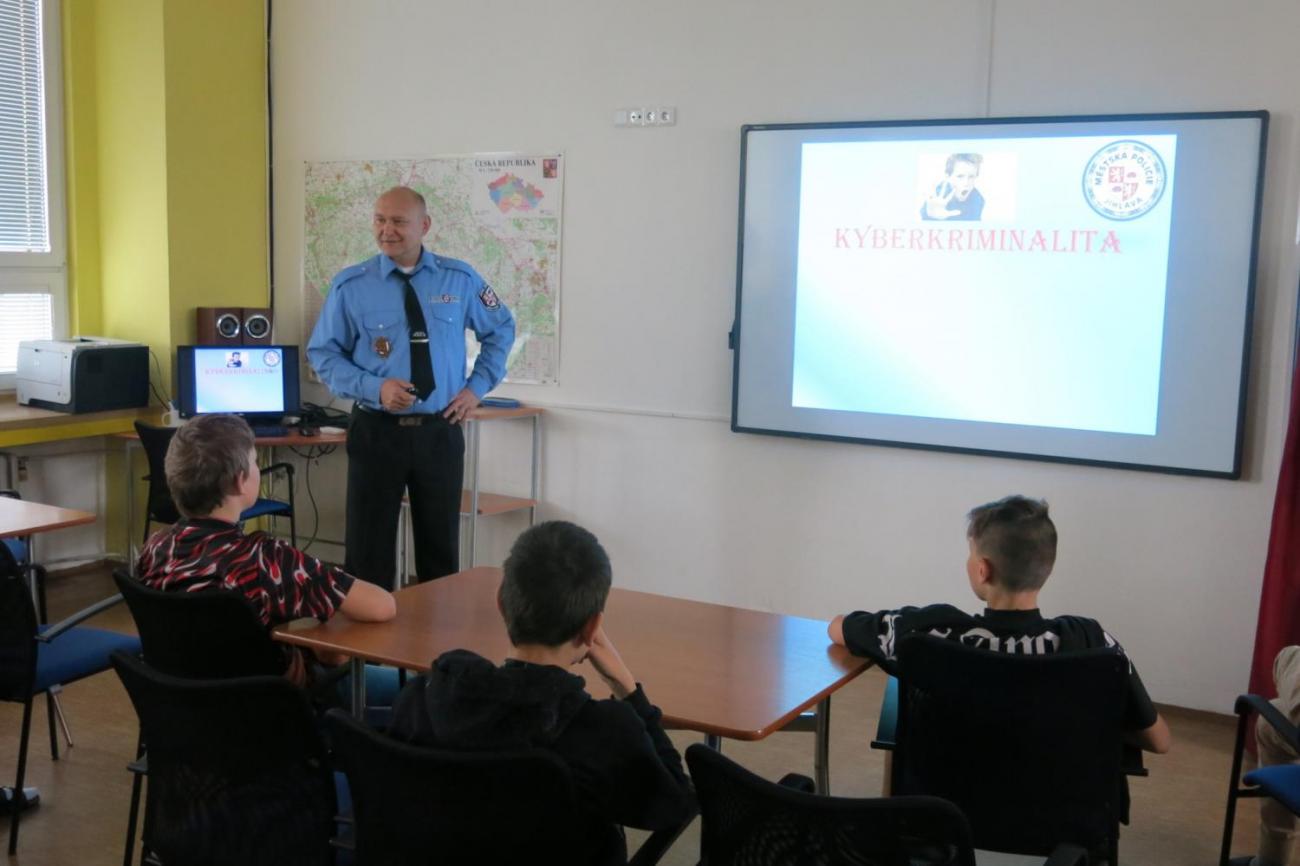 Kyberkriminalita – přednáška Městské policie Jihlava