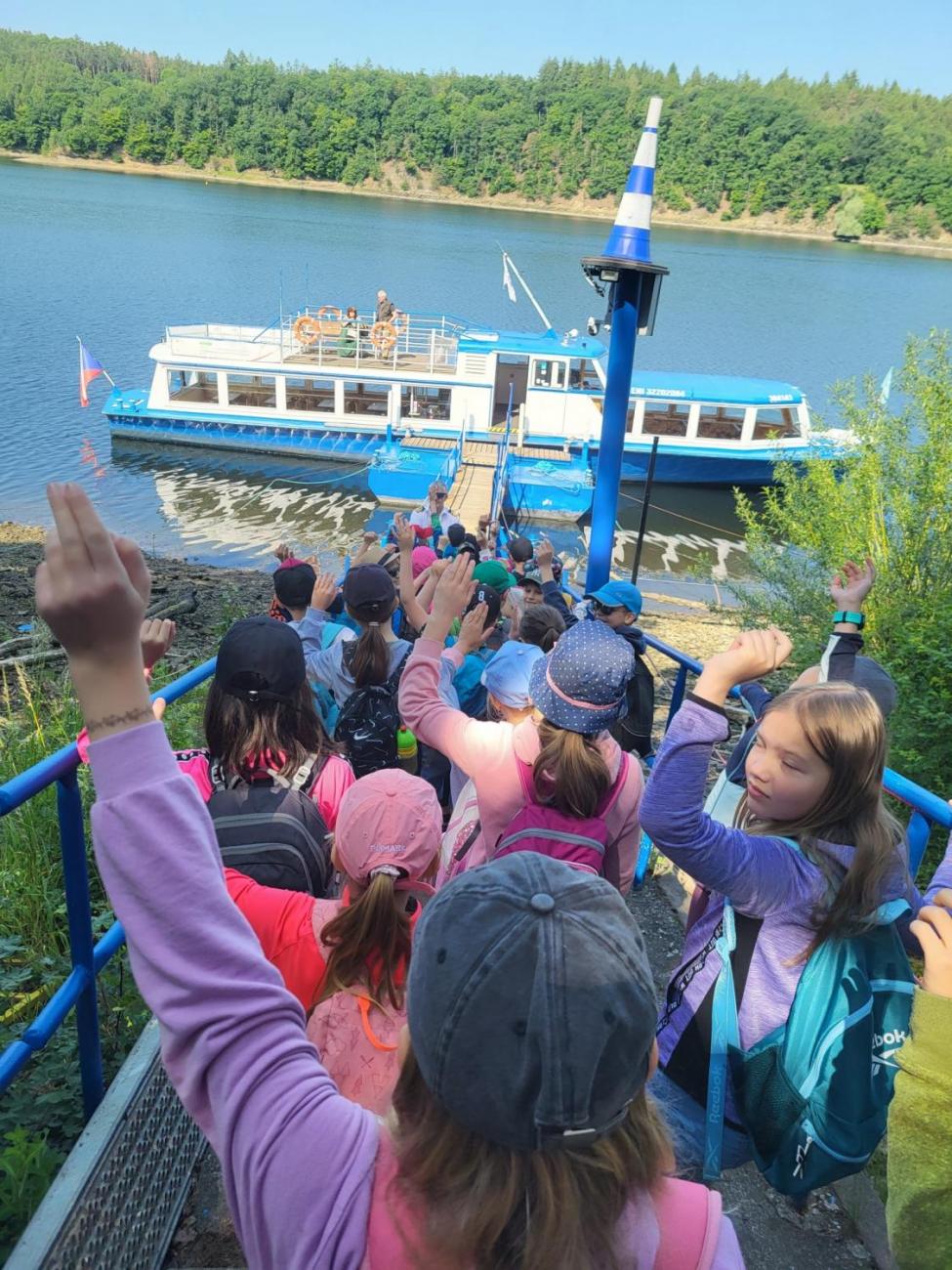 Výlet 3.C - Dalešická přehrada