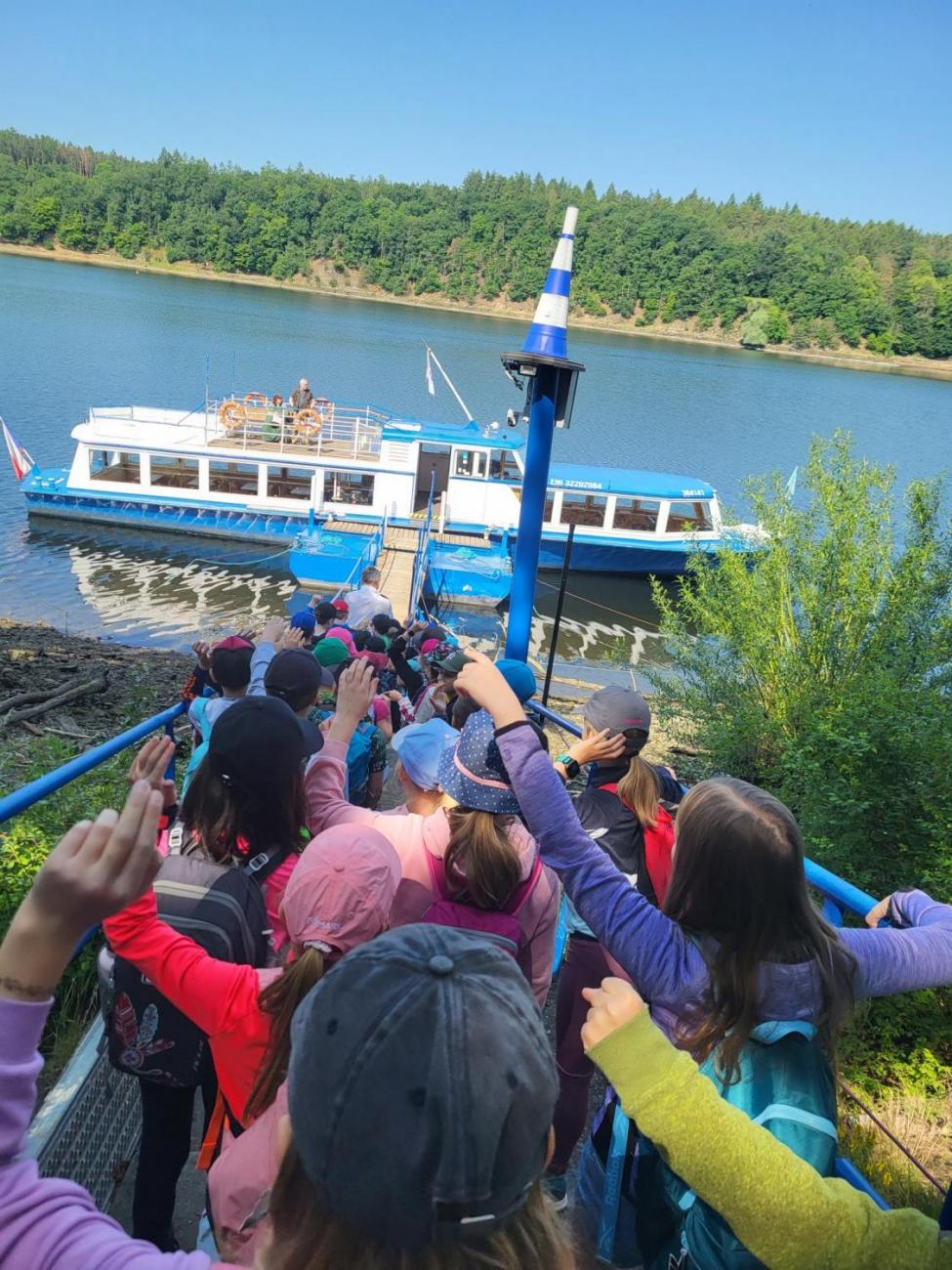 Výlet 3.C - Dalešická přehrada