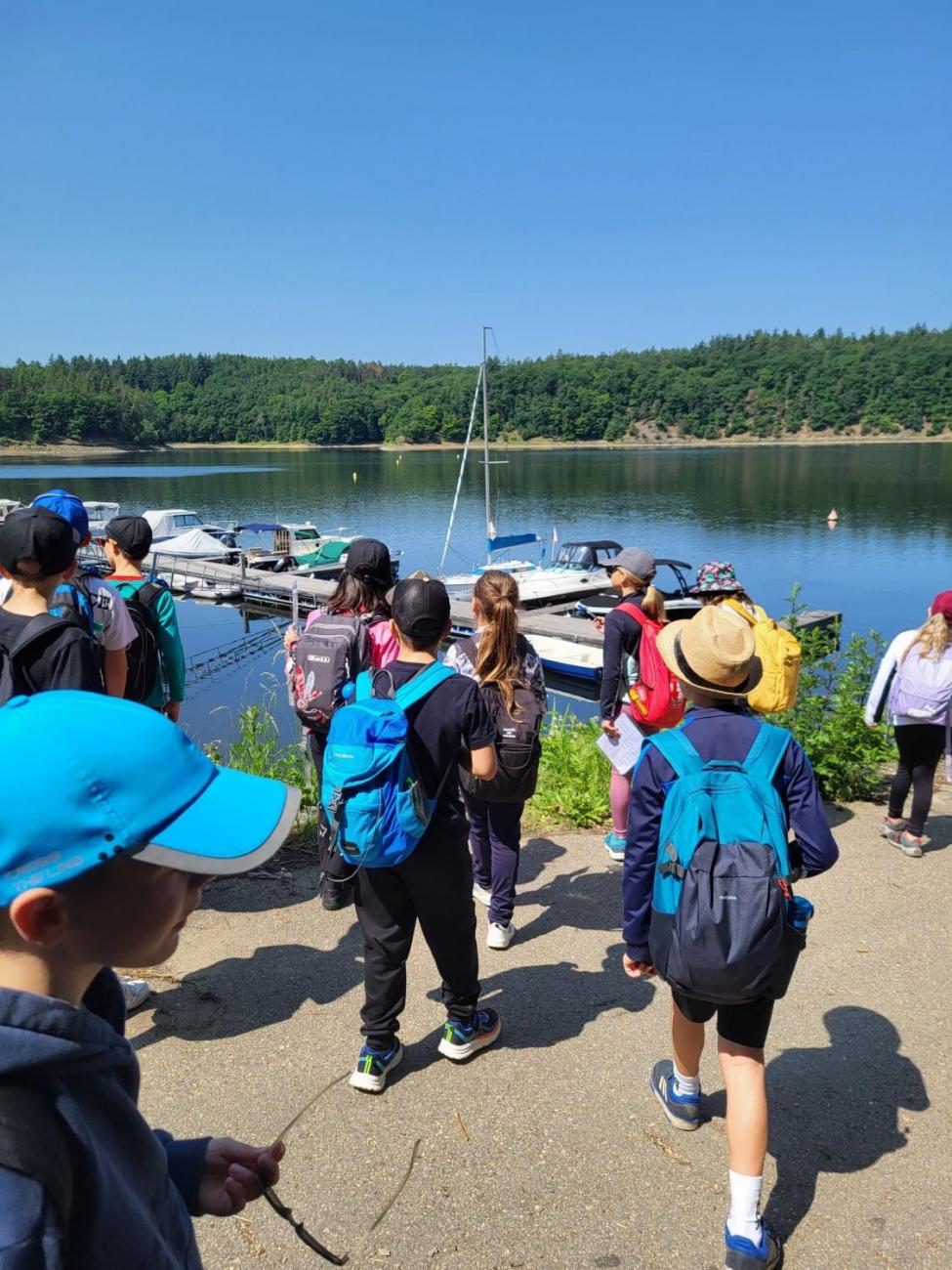 Výlet 3.C - Dalešická přehrada